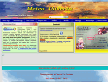 Tablet Screenshot of meteocaserta.it